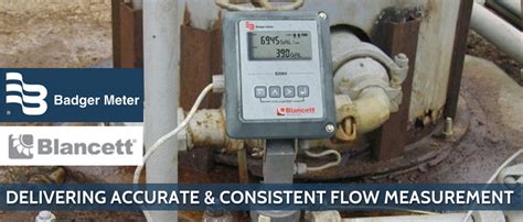badger turbine flow meter.